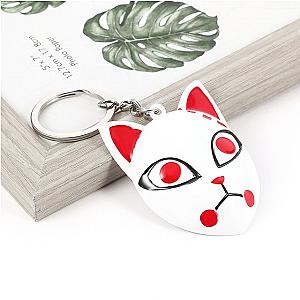 Demon Slayer Keychain - Movie Jewelry Cat Mask Keychain KC01