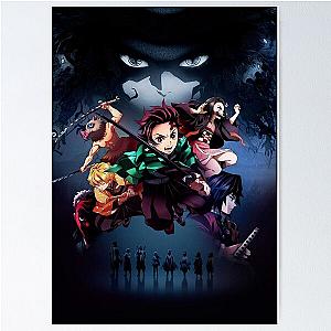 Demon Slayer Posters - Tanjirou and the Demon Slayer Squad Poster