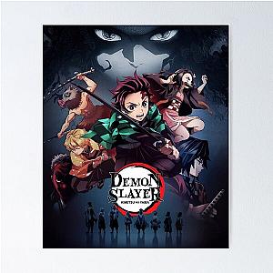 Demon Slayer Posters - Epic Demon Slayer Design Poster