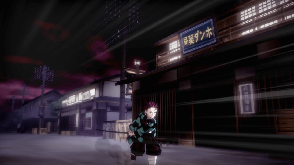 tanjiro running