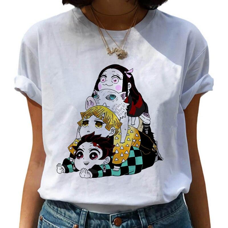 The Top 6 Best Anime T-Shirts To Get For Summer 2 - DBZ Shop Kimetsu no Yaiba T-Shirt - Chibi Team Classic T-shirt