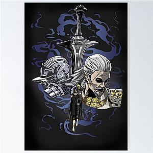 Demon's Souls Royalty Print Illustration Only Poster