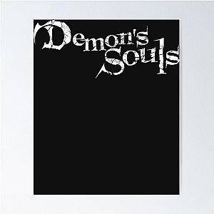 Demon's souls  distressed logo essential t shirt Poster