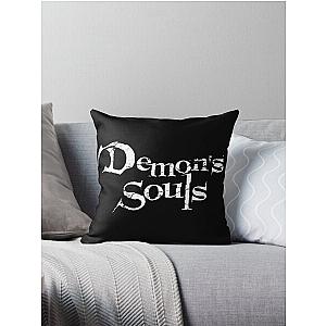 Demon's Souls Remake Logo Throw Pillow