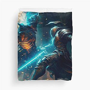 Demon's souls poster Duvet Cover