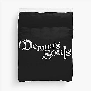 Demon's Souls 2020 Distressed Logo Duvet Cover