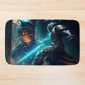 Demon's souls poster Bath Mat