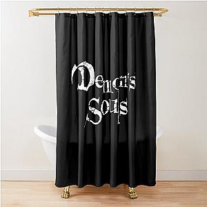 Demon's Souls Remake Logo Shower Curtain