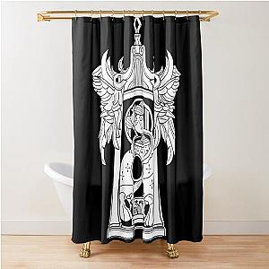 Demon's Souls - Archstone of the Tower Queen (Black) Shower Curtain