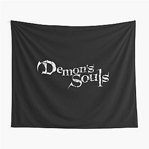 Demon's Souls 2020 Distressed Logo Tapestry