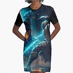 Demon's souls poster Graphic T-Shirt Dress