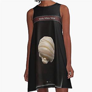 Demon's Souls - Sticky White Slime  A-Line Dress