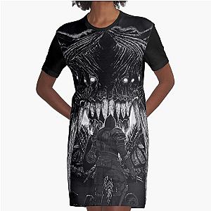 Demon's Souls - The Dragon God Graphic T-Shirt Dress