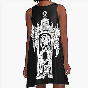 Demon's Souls - Archstone of the Tower Queen (Black) A-Line Dress