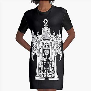 Demon's Souls - Archstone of the Small King (Black) Graphic T-Shirt Dress