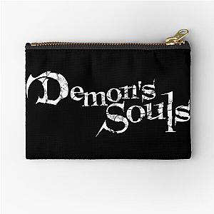 Demon's Souls 2020 Distressed Logo Zipper Pouch