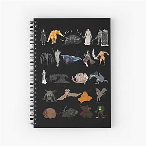 Demon's Souls bosses Spiral Notebook