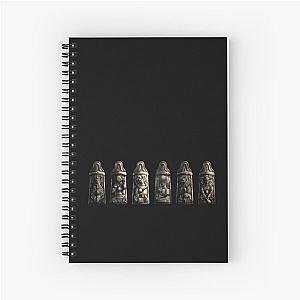 Demon's Souls Totems Spiral Notebook