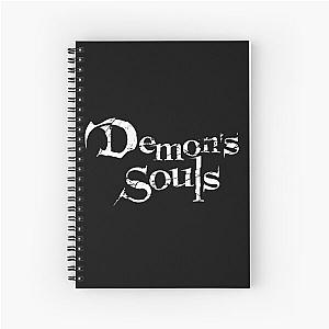 Demon's Souls Remake Logo Spiral Notebook