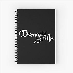 Demon's Souls 2020 Distressed Logo Spiral Notebook