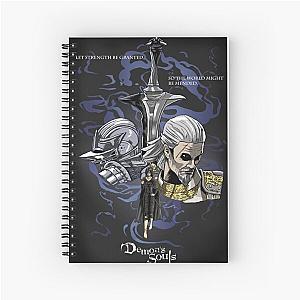 Demon's Souls Royalty Print Spiral Notebook