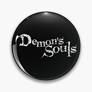 Demon's Souls 2020 Distressed Logo Pin