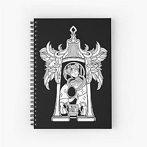 Demon's Souls - Archstone of the Tower Queen (Black) Spiral Notebook