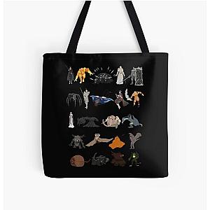 Demon's Souls bosses All Over Print Tote Bag