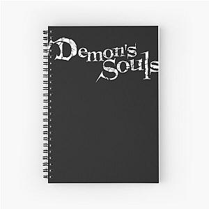 Demon's souls  distressed logo essential t shirt Spiral Notebook