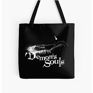 Demon's Souls Maiden In Black All Over Print Tote Bag