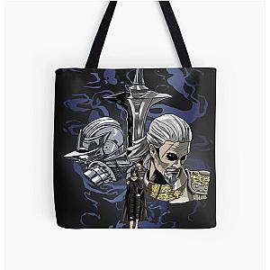 Demon's Souls Royalty Print Illustration Only All Over Print Tote Bag