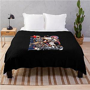 Dennis Rodman Detroit Retro Throw Blanket