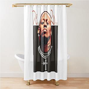 Dennis Rodman Style Face Shower Curtain  (no changes)
