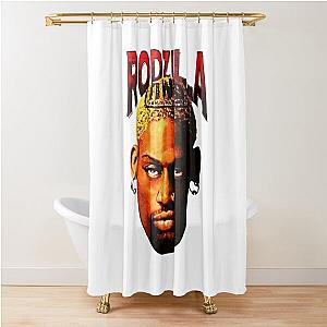 Dennis Rodman Rodzilla Shower Curtain