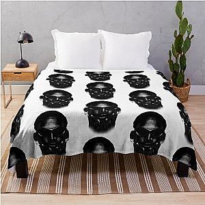 Dennis Rodman 90s Chicago Bulls Vintage Pippen Throw Blanket