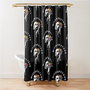Dennis Rodman Misunderstood Shower Curtain