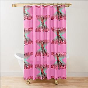 Dennis Rodman Dance Academy Shower Curtain