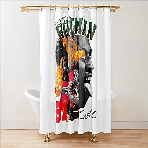 Dennis Rodman Streetwear Clothes Shower Curtain