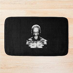 Dennis Rodman Bad Boy of the NBA Bath Mat