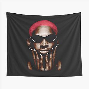 Dennis Rodman NBA Basketball Tapestry