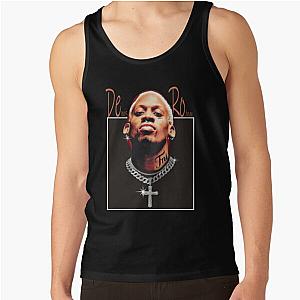 Dennis Rodman Style Face Tank Top