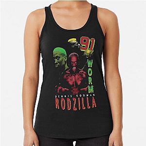 Dennis Rodman Rodzilla Bootleg Racerback Tank Top