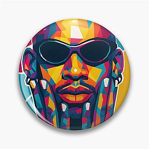 Pop Art Dennis Rodman Pin