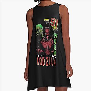 Vintage Dennis Rodman Rodzilla A-Line Dress