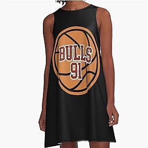 Dennis Rodman NBA A-Line Dress