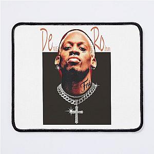 Dennis Rodman Style Face Mouse Pad