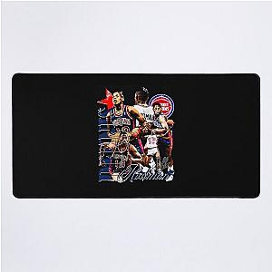 Dennis Rodman Detroit Collage Desk Mat