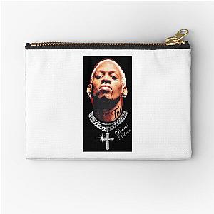 Dennis Rodman Style Face Zipper Pouch