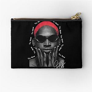 Dennis Rodman Vintage Design Rapper Hip Hop Streetwear Tee Zipper Pouch