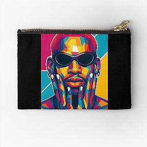 Pop Art Dennis Rodman Zipper Pouch